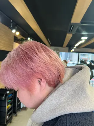 ミディアム 古川 京汰　六本松のヘアスタイル