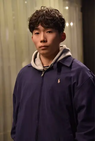 パーマ メンズ 北島 想大のヘアスタイル