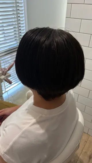 ショート カラー 似合わせ 顔周りYUUGAのヘアスタイル