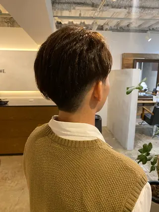 メンズ ari/ヘアセット レイヤーカット✂︎のヘアスタイル