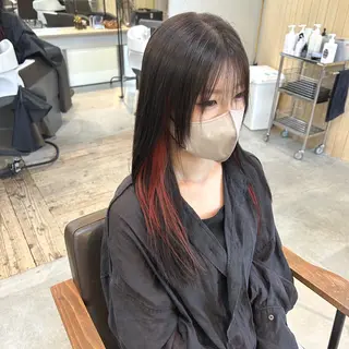 セミロング 綿貫 美雪のヘアスタイル