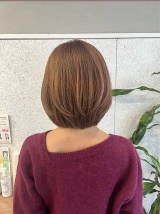 ショート カラー 🍓艶髪/艶カラー しんたに🌈のヘアスタイル