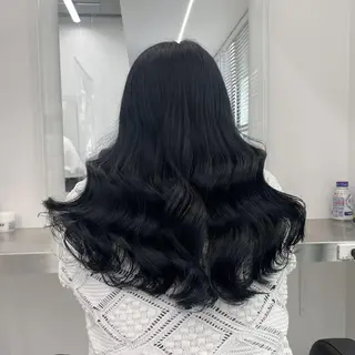 ロング カラー 💙ハイトーン韓国風 色白ヘア💙manaのヘアスタイル