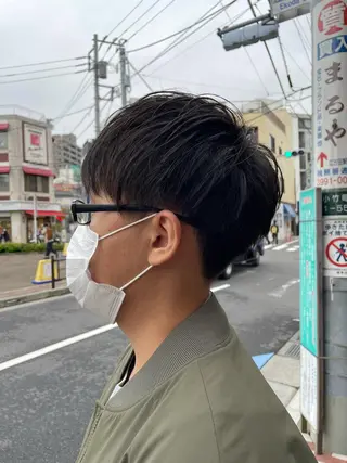ショート 竹内 宏法のヘアスタイル