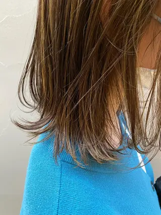 ミディアム カラー 【浜松・豊橋】 ニシモトのヘアスタイル