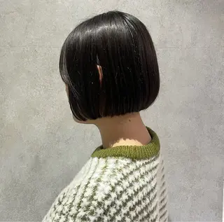 ショート カラー yumemiレイヤー ✴︎ 透明感カラーのヘアスタイル