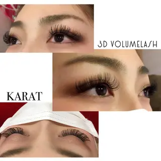 マツエク・マツパ ★KAEDE★伊勢崎 【KARAT】のマツエク・マツパデザイン