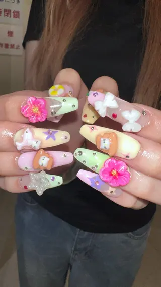 ネイル 🎶個性派ネイル💅 /Komachi❤️のネイルデザイン