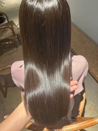 ロング 太田 渚遊のヘアスタイル