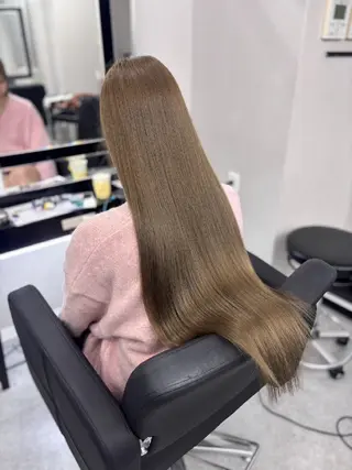 ロング カラー ベルグロー アルファのヘアスタイル