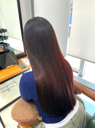 ロング 川村 涼介のヘアスタイル