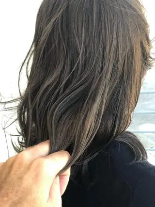 ロング カラー Snaly カラー特化ページのヘアスタイル