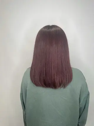 セミロング un knownのヘアスタイル