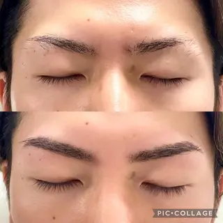 メンズ アイブロウ まつパ💘モデル募集 AYUMIのマツエク・マツパデザイン