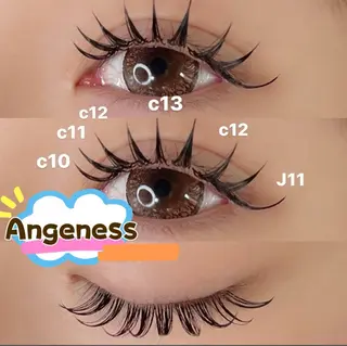 マツエク・マツパ アンジュベル アイラッシュサロンのマツエク・マツパデザイン