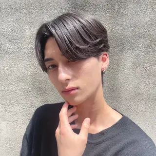 ショート カラー パーマ ヘアアレンジ メンズ 亀井隆汰/メンズ専門 パーマ特化美容師のヘアスタイル