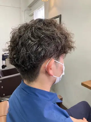 メンズ 🌸栄/髪質改善 透明感/ムラカミ🌸のヘアスタイル