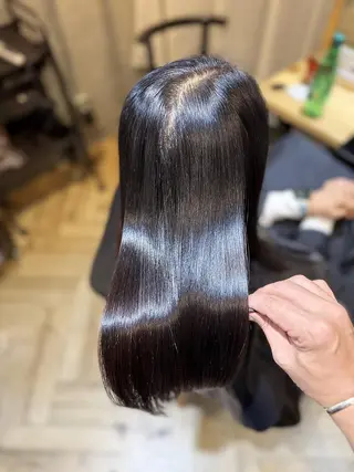 セミロング ✨代官山｜美髪矯正✨ 代表YUKIのヘアスタイル