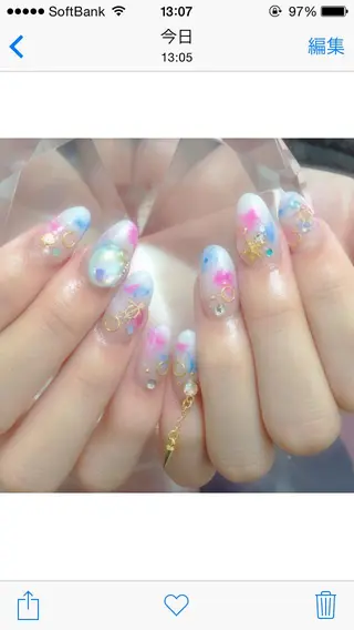ネイル 🩵池袋heart nail🩵のネイルデザイン