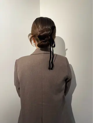 ロング カラー ヘアアレンジ mina 🌷のヘアスタイル