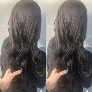 ロング 長谷川 沙紀のヘアスタイル