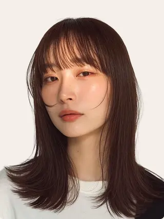 ミディアム 渡辺 奎斗のヘアスタイル