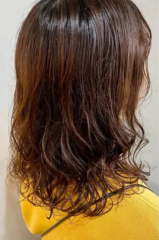 セミロング コタ コットのヘアスタイル