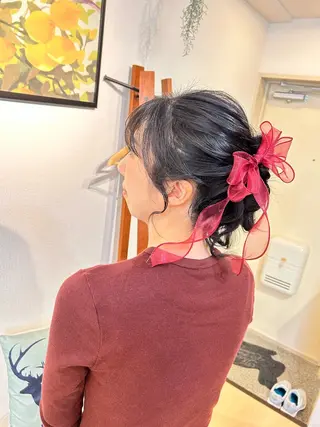 ヘアアレンジ HempBeauty 浅野アサミのヘアスタイル