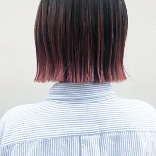 ショート カラー マンツーマン/ 藤代拓実のヘアスタイル