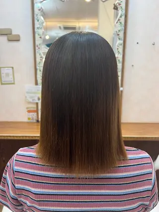 ミディアム パーマ 伊東 颯のヘアスタイル