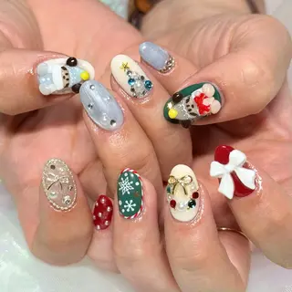 ネイル 【OKIKA】 らん🦖🌈🧡のマツエク・マツパデザイン