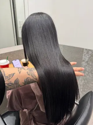 ロング カラー 魅力引き出しヘア🐾 るくものヘアスタイル