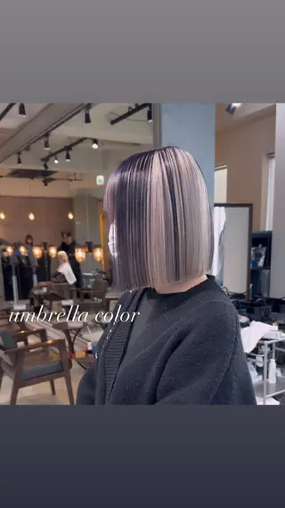 ショート カラー 💜ハイトーン💛 マジカルかいちゃんのヘアスタイル