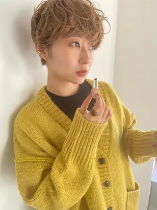 ショート ショート/ボブ /パーマ🌿柏原良亮のヘアスタイル