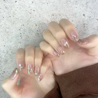 ミディアム カラー パーマ ヘアアレンジ メンズ キッズ ネイル マツエク・マツパ Salon Ｋのネイルデザイン