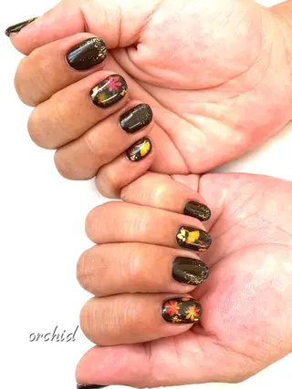 ネイル orchid ♡オーキッドのネイルデザイン