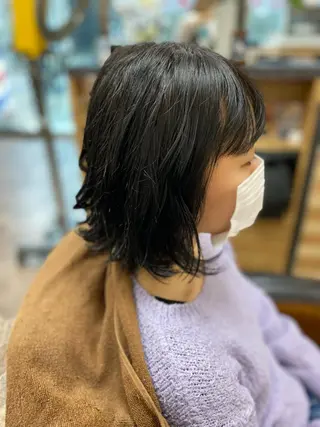 ミディアム 後藤 征信のヘアスタイル