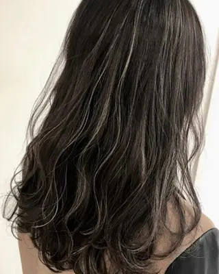 セミロング カラー 中塚 義人のヘアスタイル