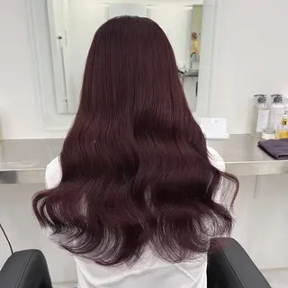 ロング カラー ヘアアレンジ 🫧‪🎀うる艶暖色 🏹Nanako🎀のヘアスタイル