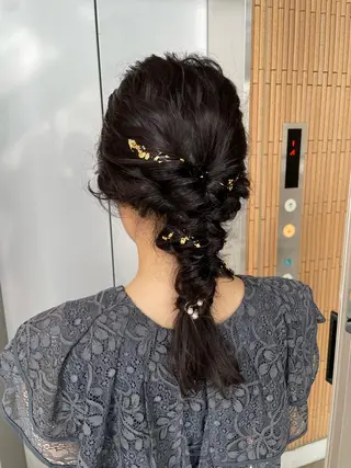 ロング ヘアアレンジ ♡kyoka /  uyu♡のヘアスタイル