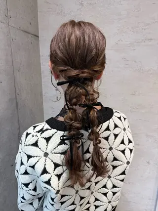 ヘアアレンジ 🎀ヘアセット/艶髪 /はやしほのか🎀のヘアスタイル