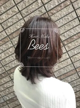 ミディアム カラー 奈良崎 和弘のヘアスタイル