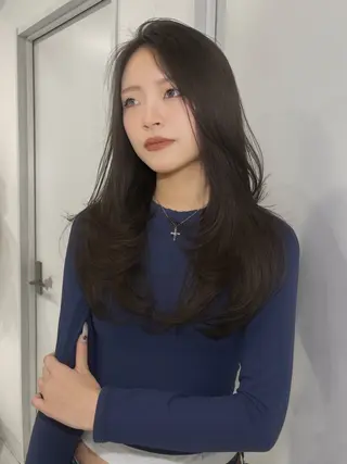 ロング YOLO/ HANAのヘアスタイル