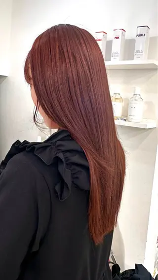 カラー soa.北堀江 のりのヘアスタイル