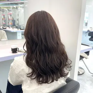 ロング カラー パーマ ヘアアレンジ メンズ 🤍透明感カラー🤍 似合わせ🤍AINEのヘアスタイル