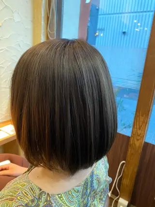 ショート カラー パーマ ヘアアレンジ メンズ キッズ ネイル マツエク・マツパ 🌈髪質改善・美髪矯 正・平野瀬乃🌈のヘアスタイル