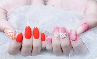 ネイル M🌷nail 長さだし専門店のネイルデザイン