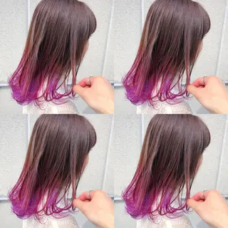 ミディアム カラー ヘアアレンジ 【池袋/スパイキー ショート】ⓝⓘⓜⓤのヘアスタイル