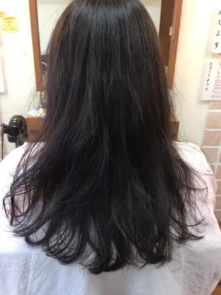 ロング カラー 村田 淳のヘアスタイル