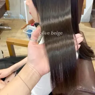 ロング カラー ヘアアレンジ 代表🎀 ふわモテ愛 され髪🩷yumiのヘアスタイル